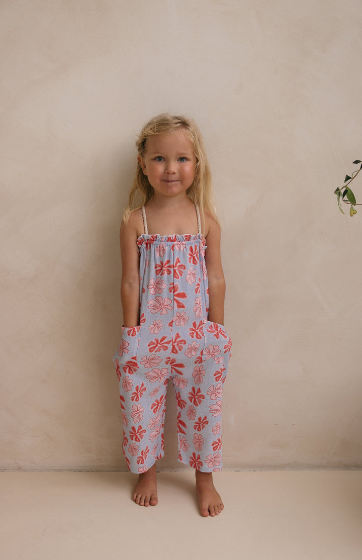 ROPE JUMPSUIT - TUSCAN BLOOM