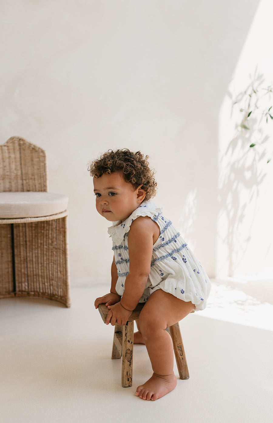 MEADOW ROMPER - BLUE