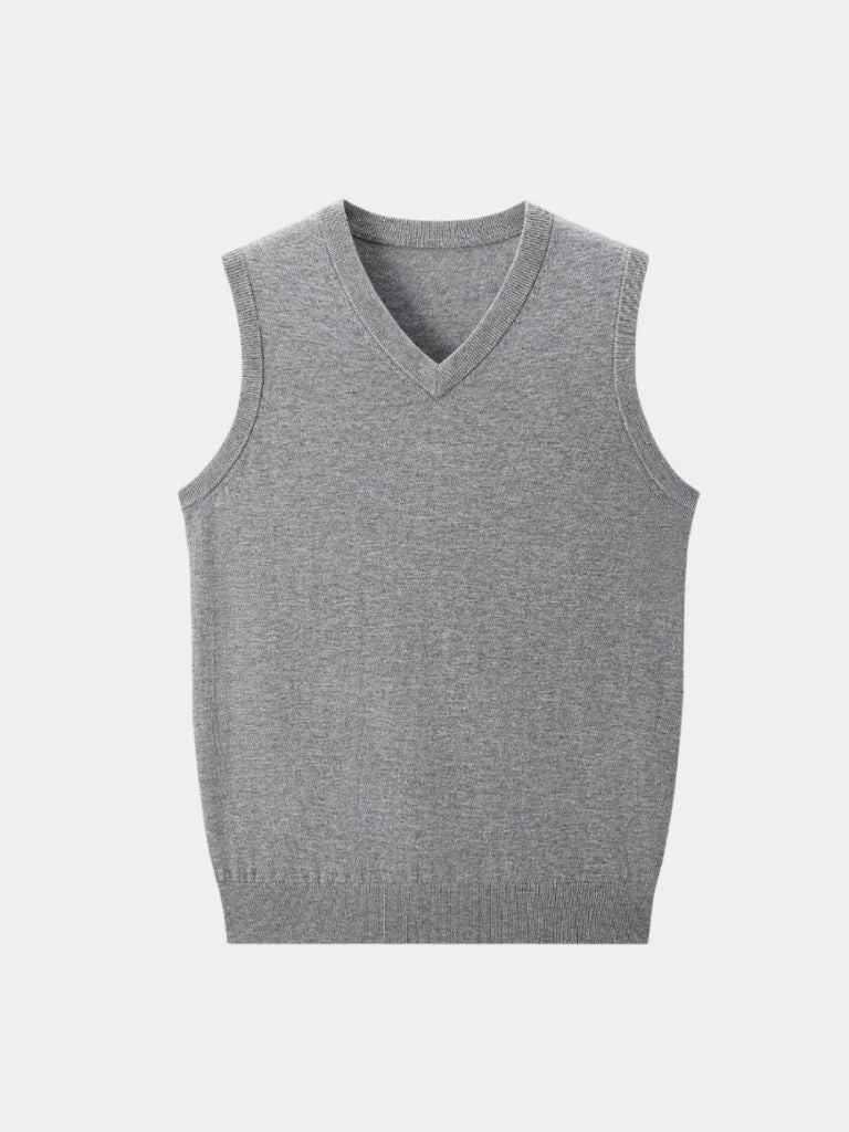 100% soft V Neck Gilet