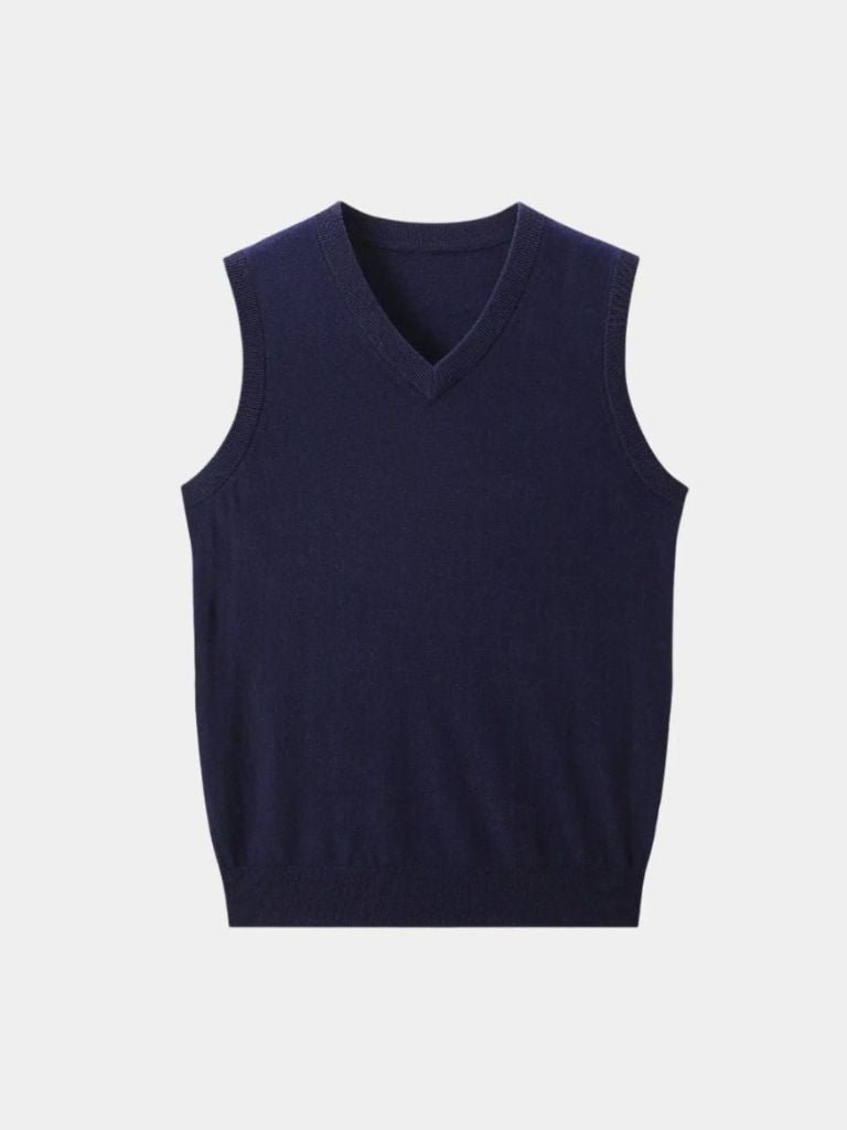 100% soft V Neck Gilet