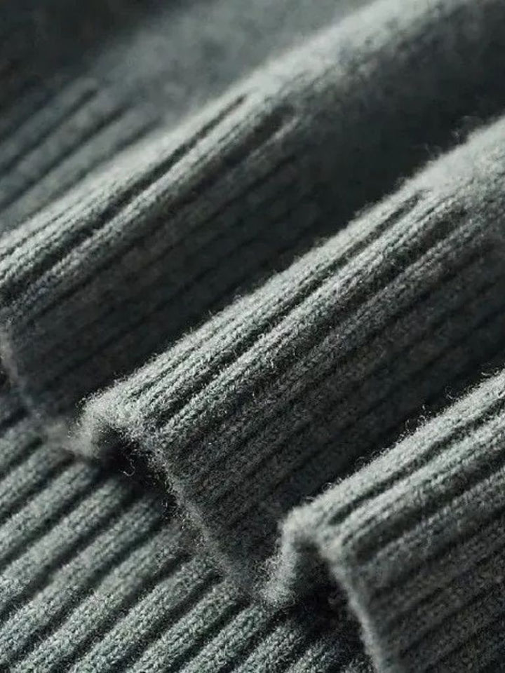 100% Wool Turtleneck Sweater