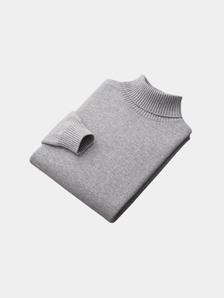 100% Wool Turtleneck Sweater