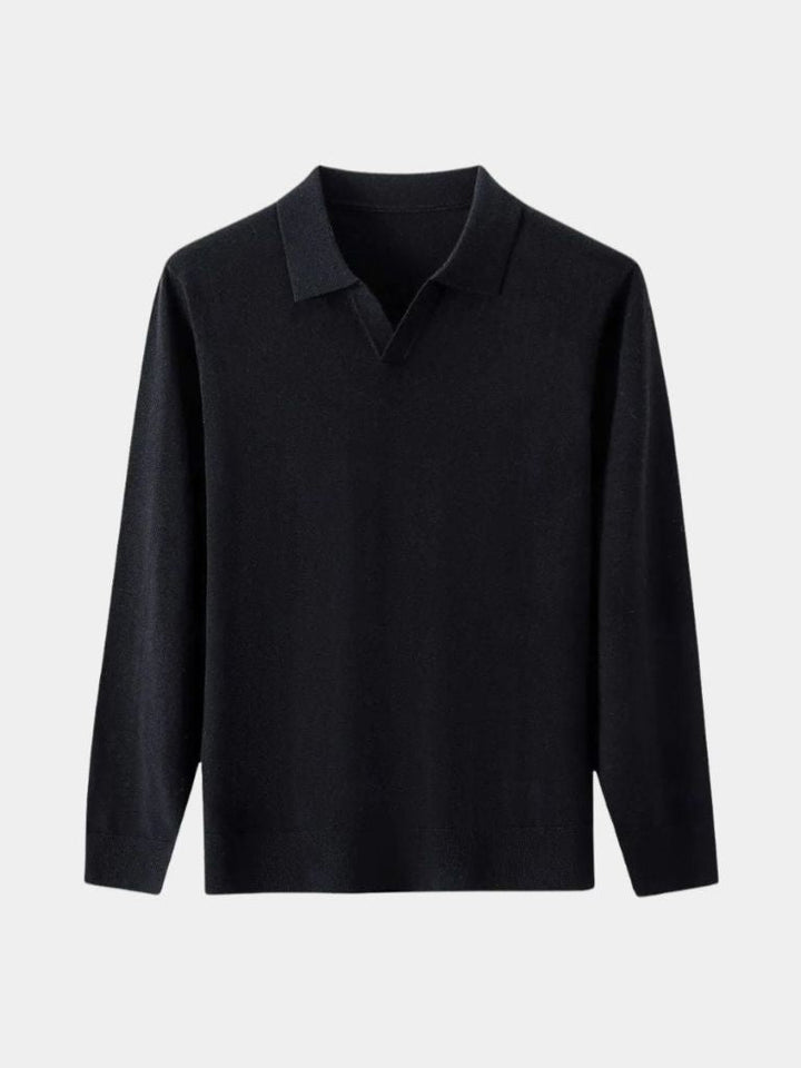 100% Wool Sweater with Pullover Neckline