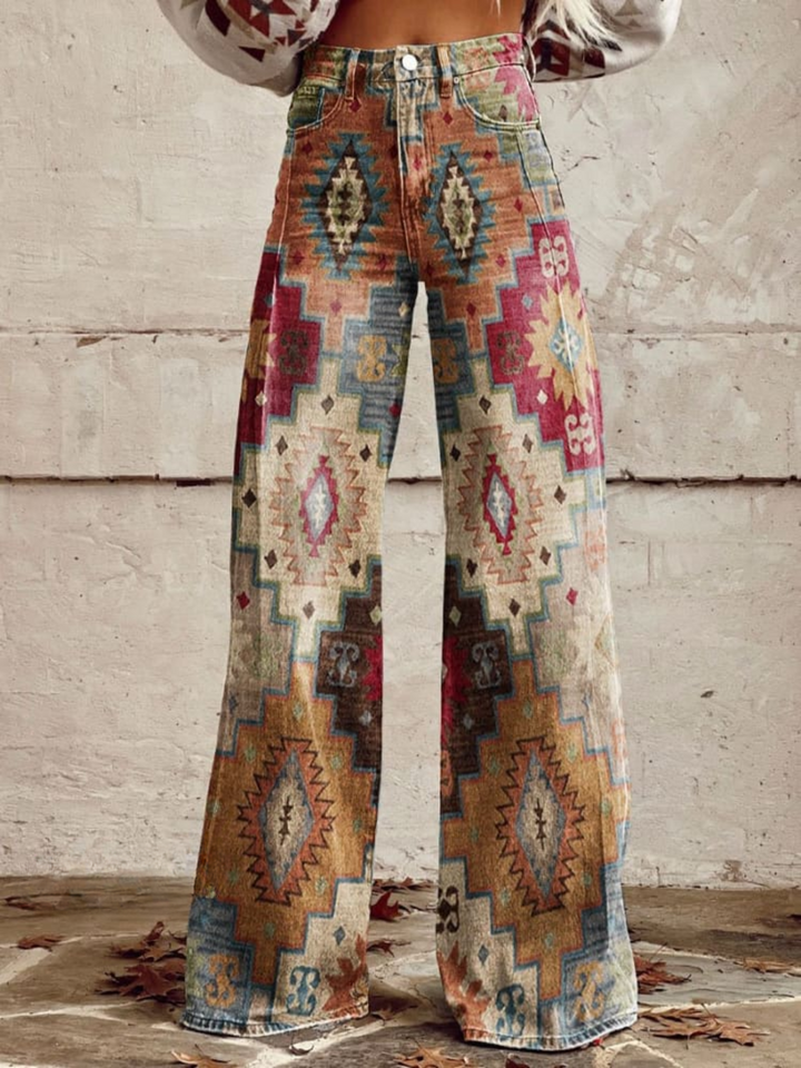Florimel - Retro Elegant Pants