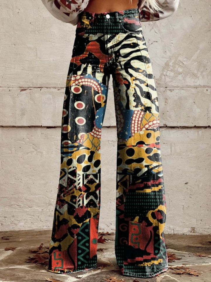 Germana - Elegant Wide Trousers