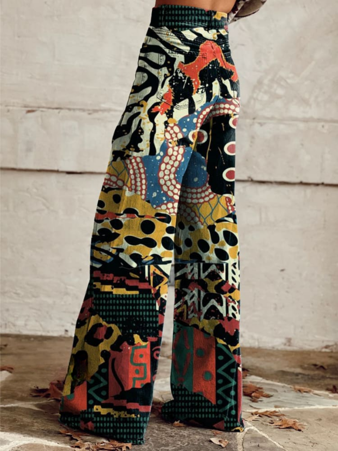 Germana - Elegant Wide Trousers