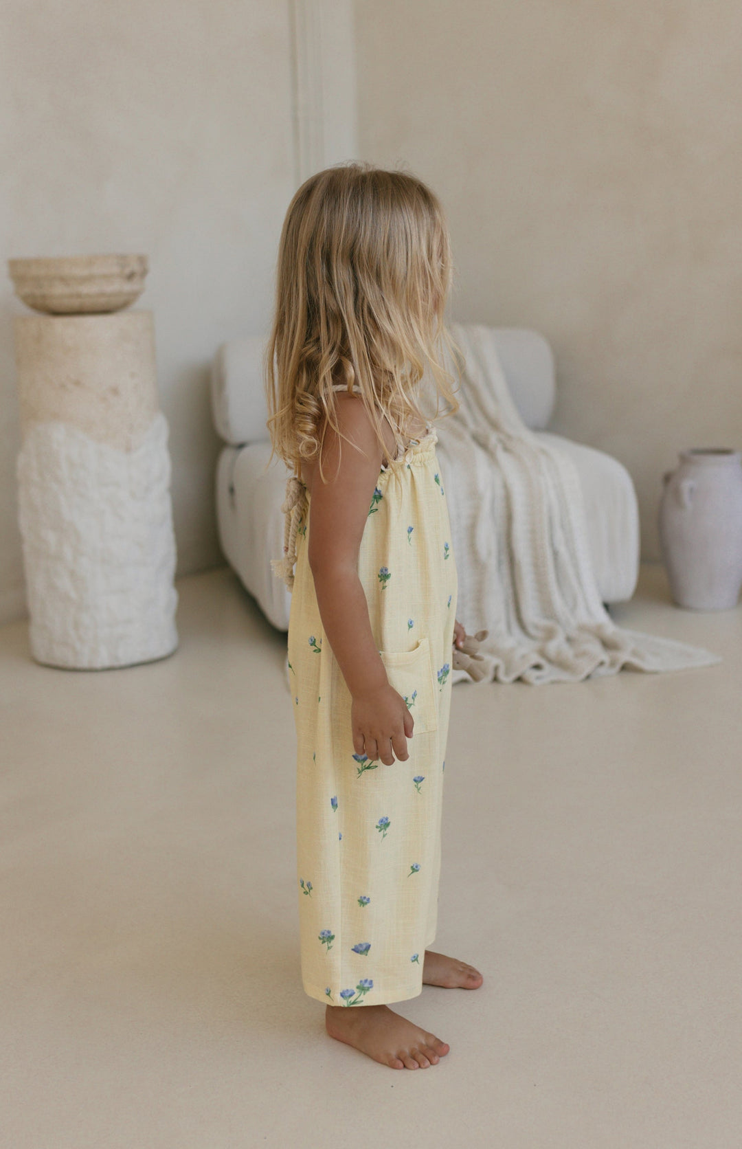 ROPE JUMPSUIT - BELLE FLEUR LEMON