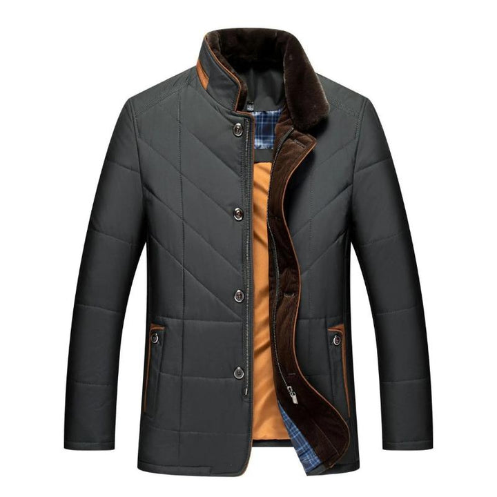 SOLOMON | MEN'S STAND COLLAR WINTER JACKET