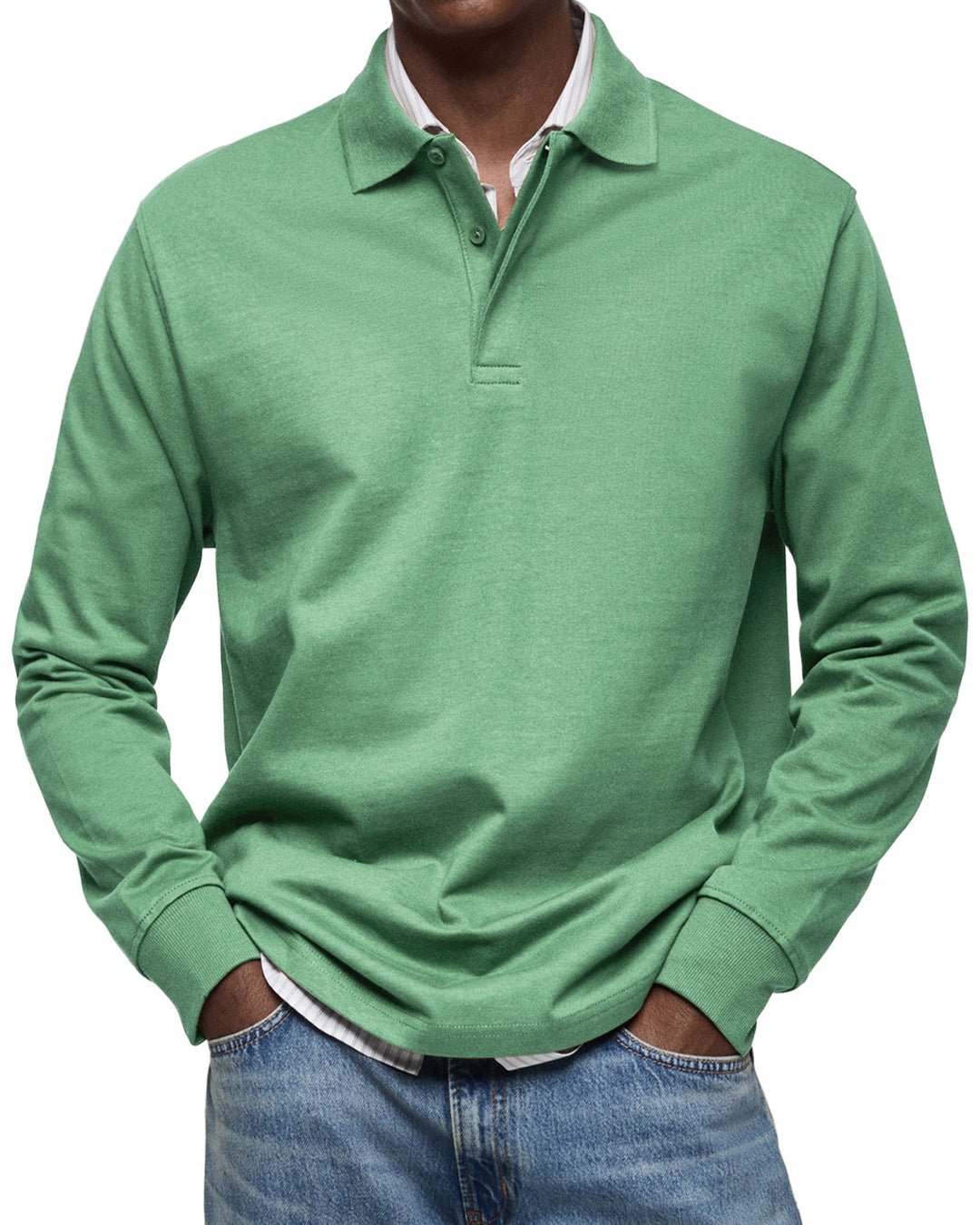 ALEXANDER – STYLISH LONG-SLEEVE POLO SHIRT