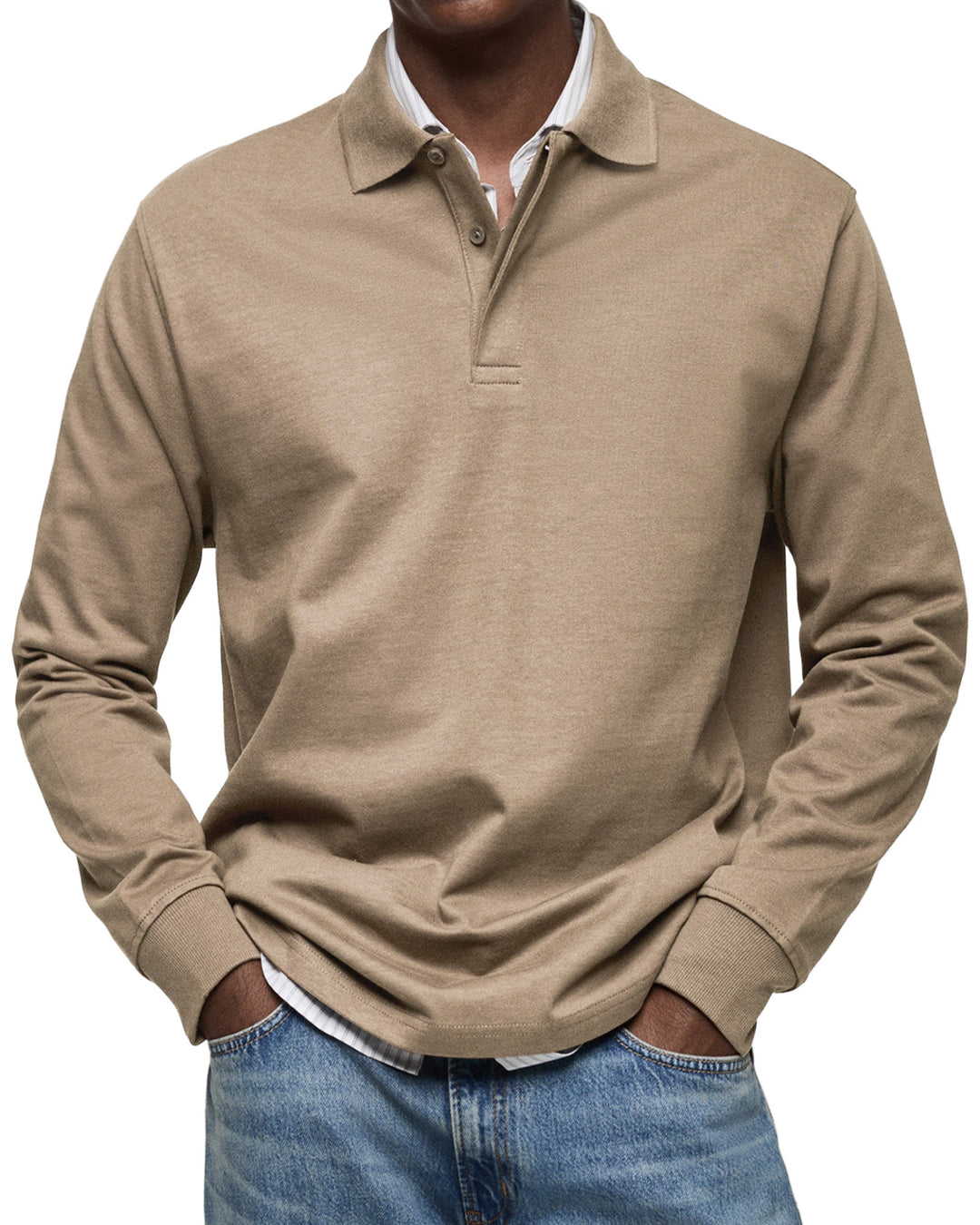 ADAM | LONG SLEEVE POLO SHIRT