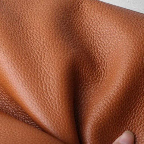 Olivia - Solid colour simple genuine leather shoulder bag
