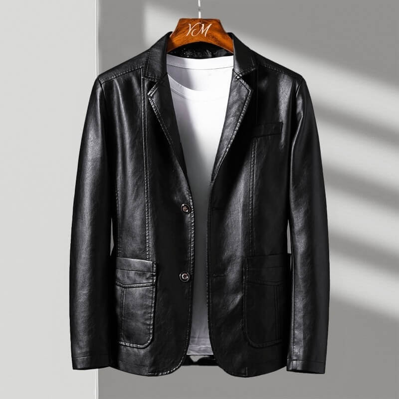 ALESSANDRO | LEATHER BLAZER
