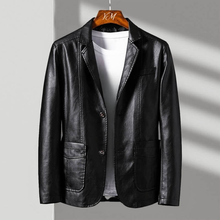 ALESSANDRO | LEATHER BLAZER