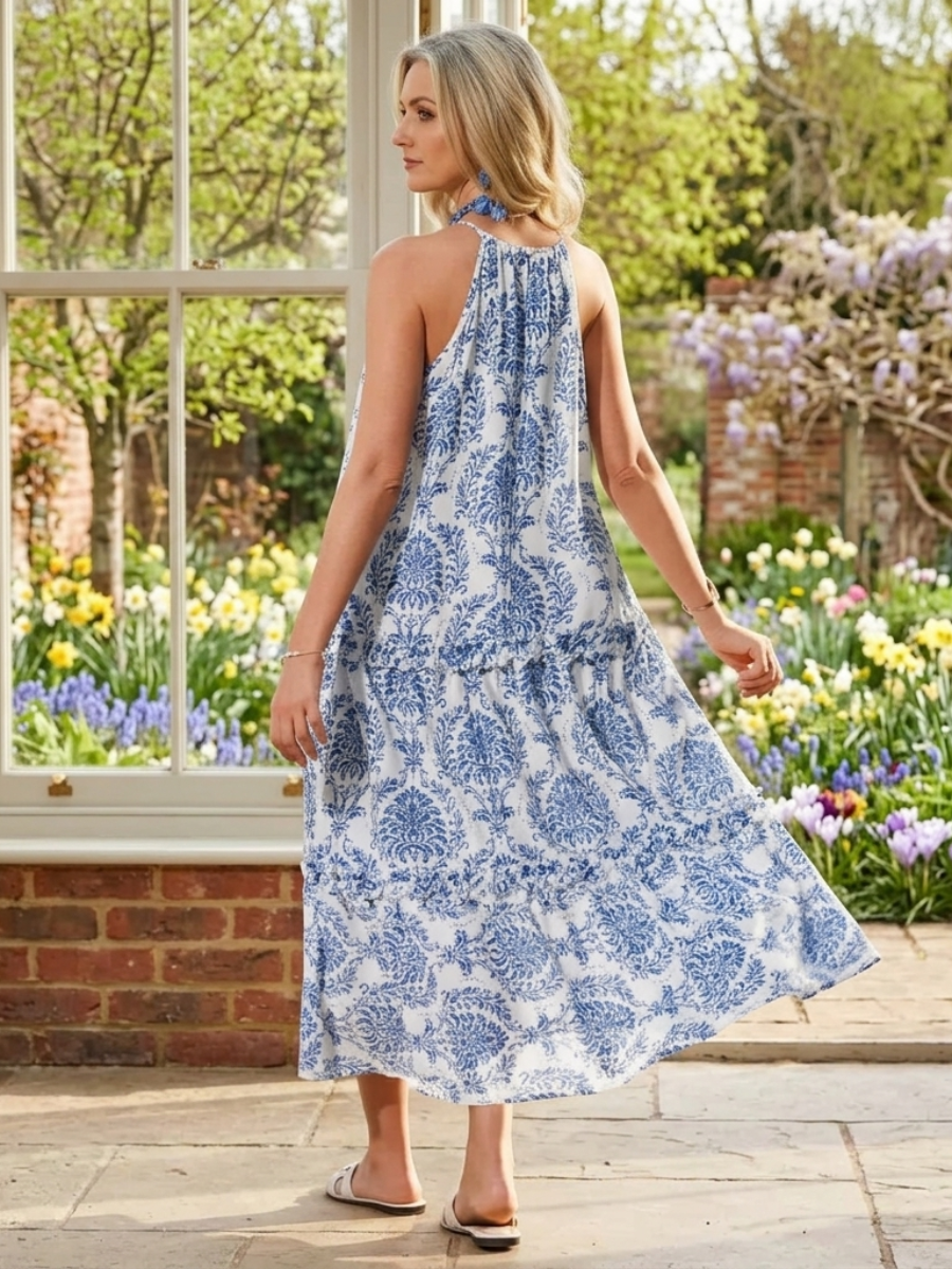 Poppy | Boho Midi Dress