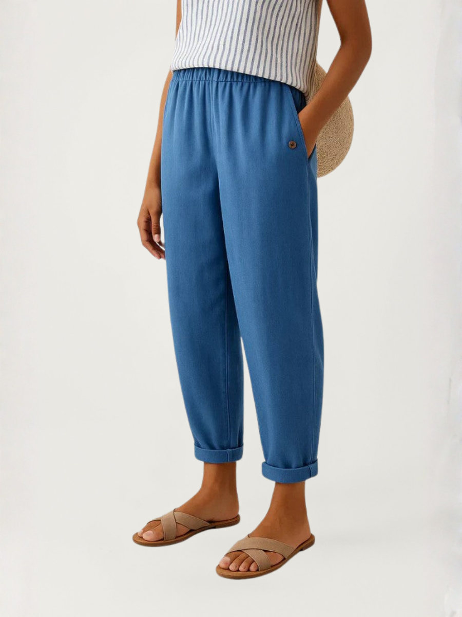 Olivia | Linen Trousers