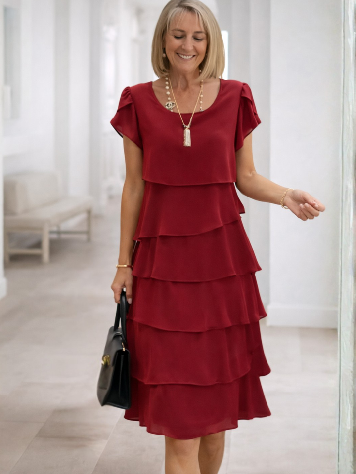 Clotilde | Casual Short Sleeve Dress