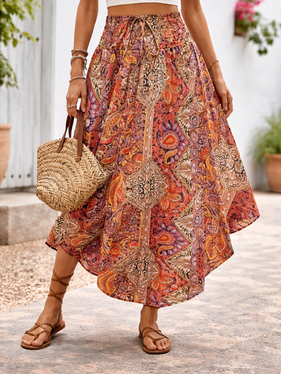 Willow | Boho Casual Skirt