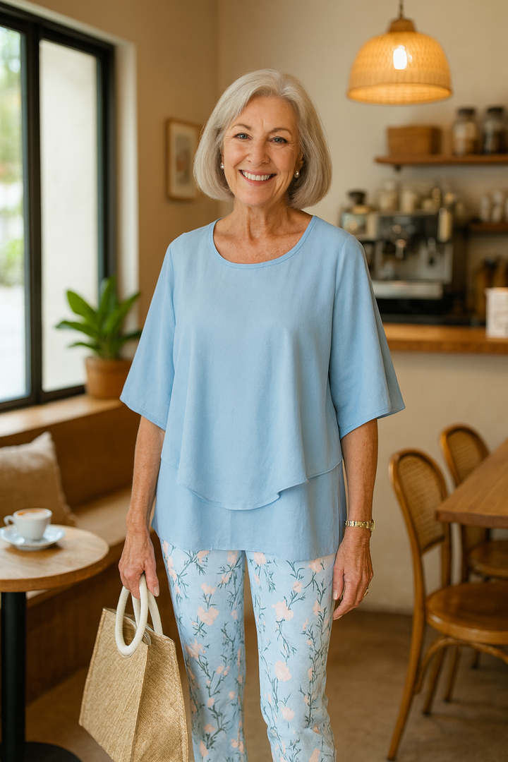 Rosalind | Sophisticated Two-Piece Set – Effortless Style, Lasting Comfort