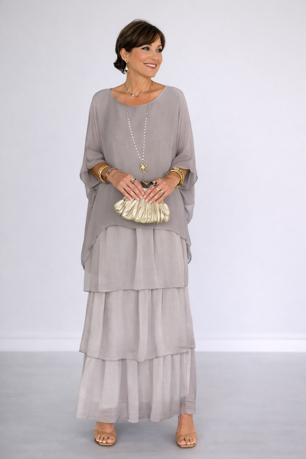 Emrys | Elegant Floral Spring Dress