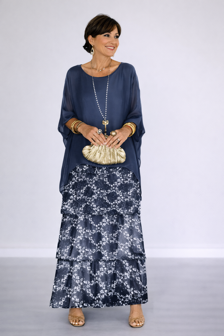 Emrys | Elegant Floral Spring Dress