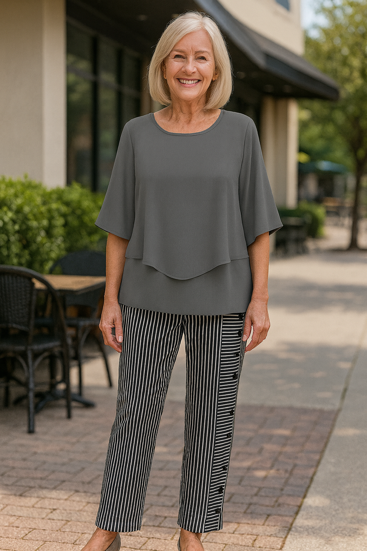 Rosalind | Sophisticated Two-Piece Set – Effortless Style, Lasting Comfort
