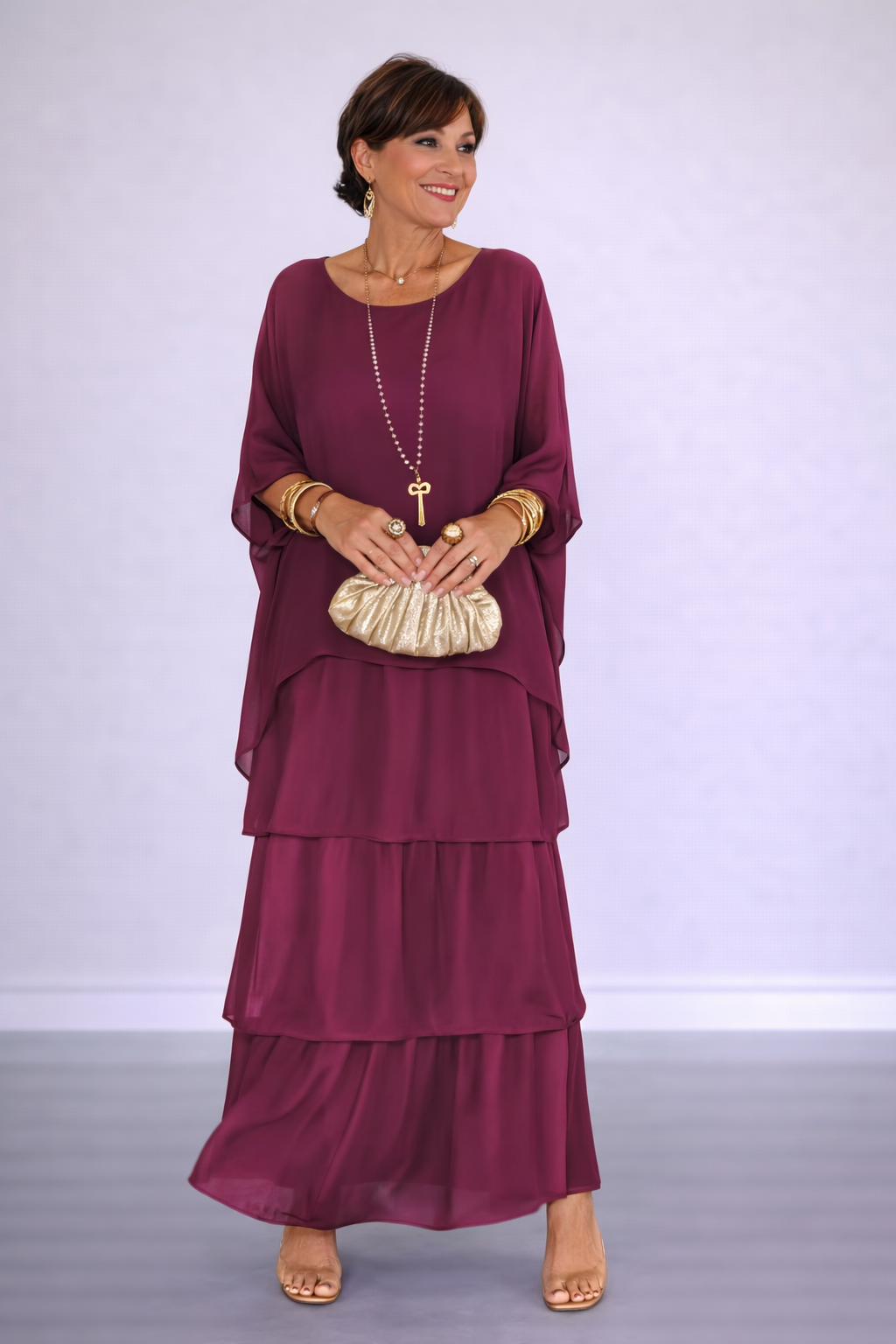 Emrys | Elegant Floral Spring Dress