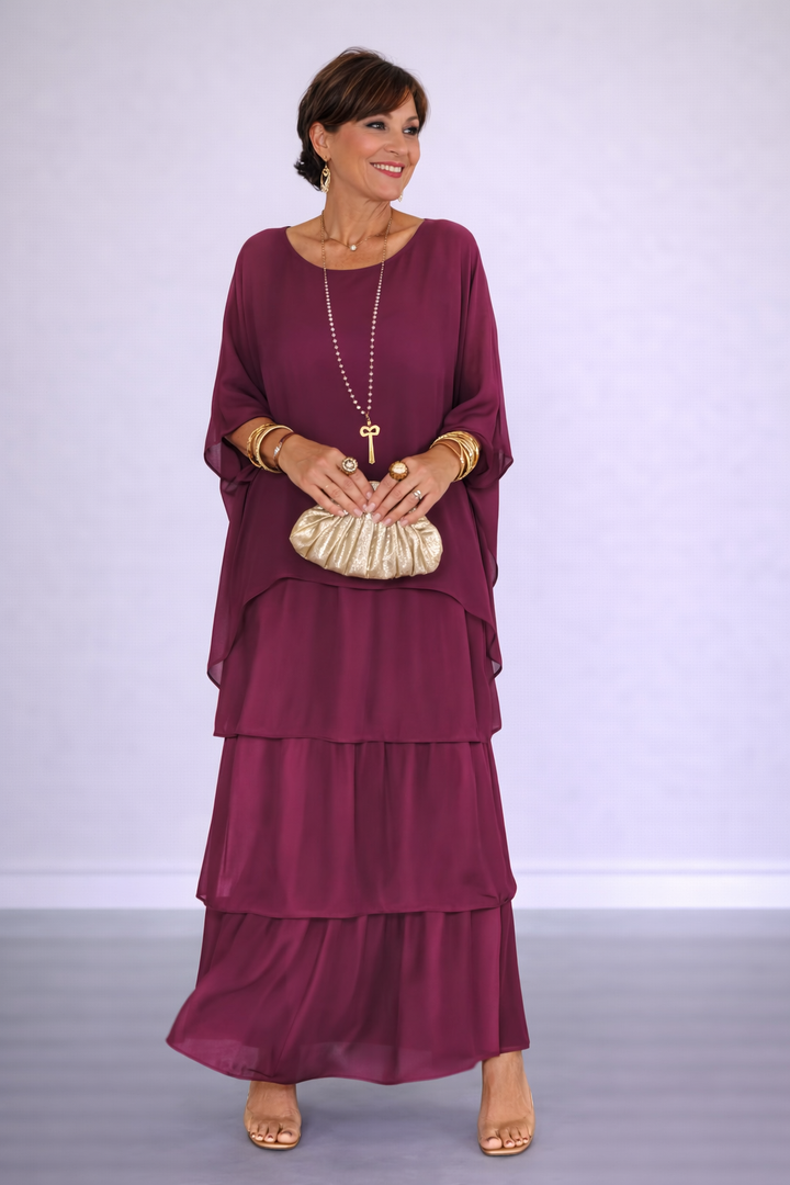 Emrys | Elegant Floral Spring Dress