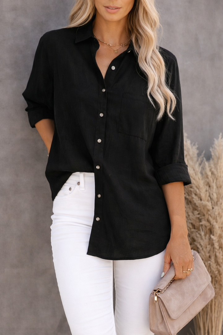 Georgia | Button-Up Blouse