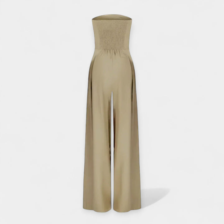 Sleeveless Bustier Jumpsuit