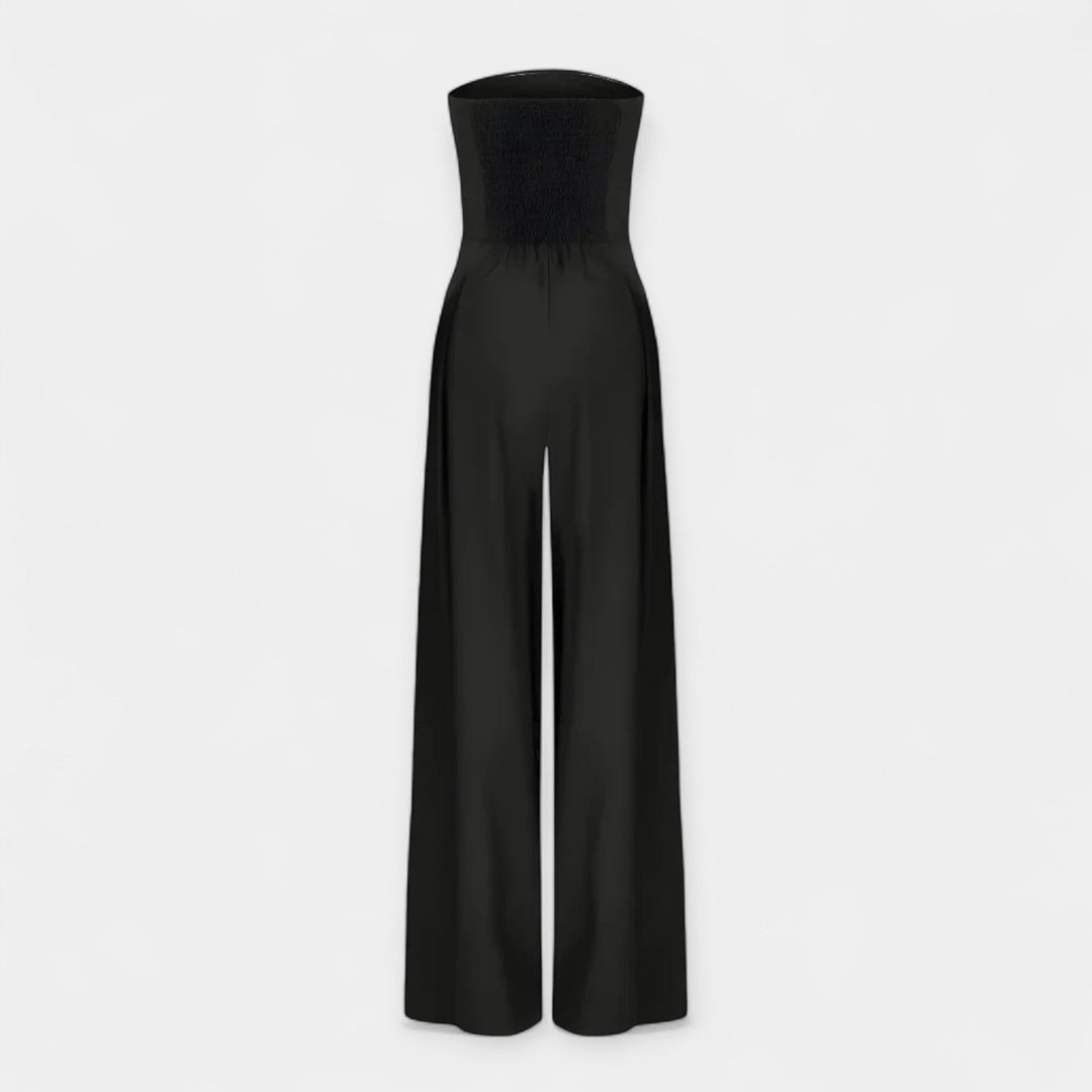 Sleeveless Bustier Jumpsuit