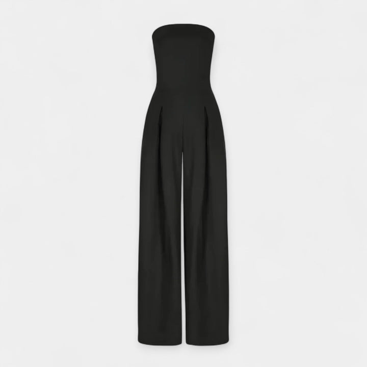 Sleeveless Bustier Jumpsuit