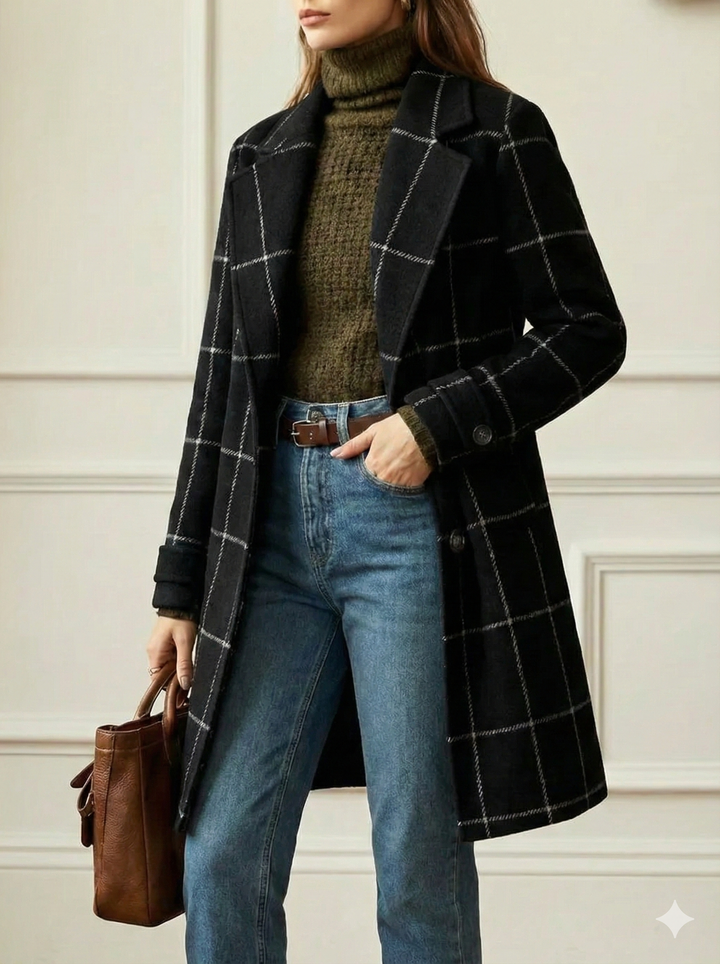 Cambridge Wool Check Coat