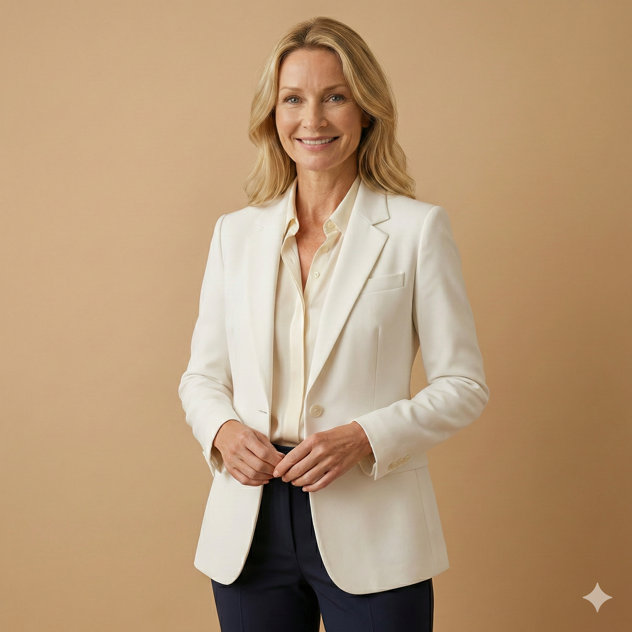 Women’s Fitted Blazer | Tailored Stretch Design for Smart and Casual Looks