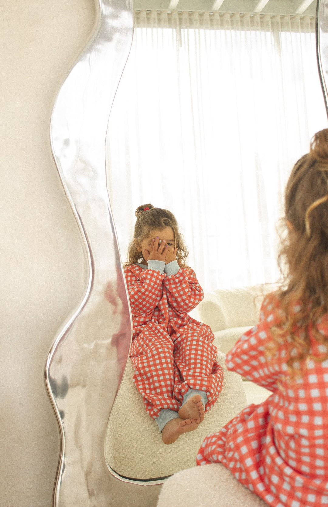 LOUNGE SUIT - CAPRI GINGHAM