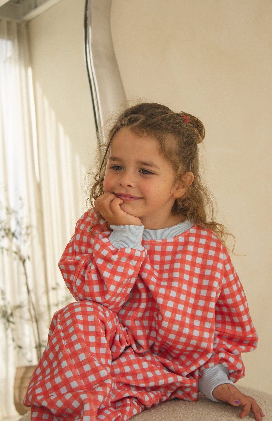 LOUNGE SUIT - CAPRI GINGHAM