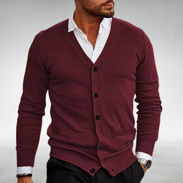 JASON | CLASSIC MEN’S CARDIGAN WITH COMFORT AND VERSATILITY