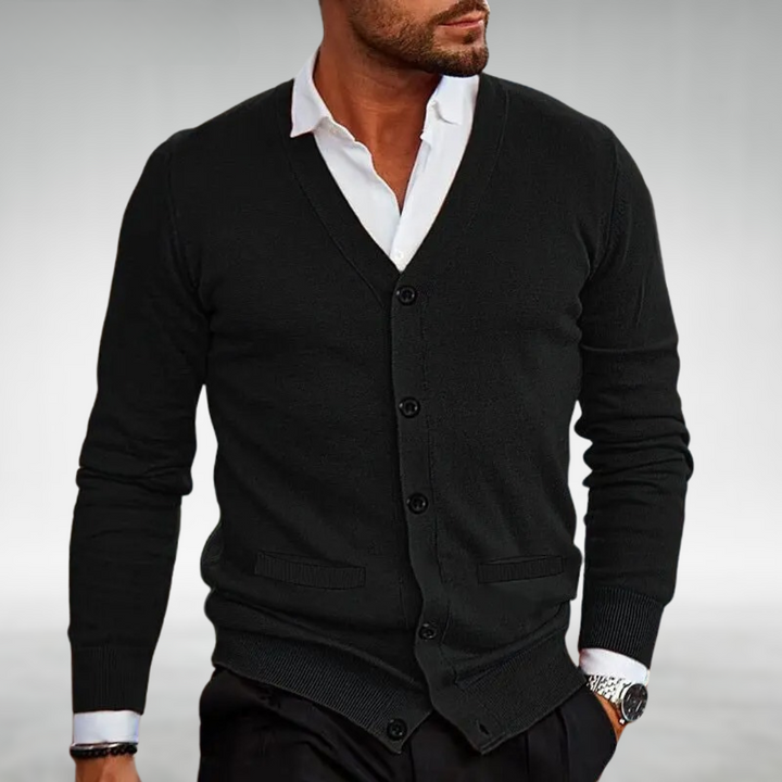 JASON | CLASSIC MEN’S CARDIGAN WITH COMFORT AND VERSATILITY
