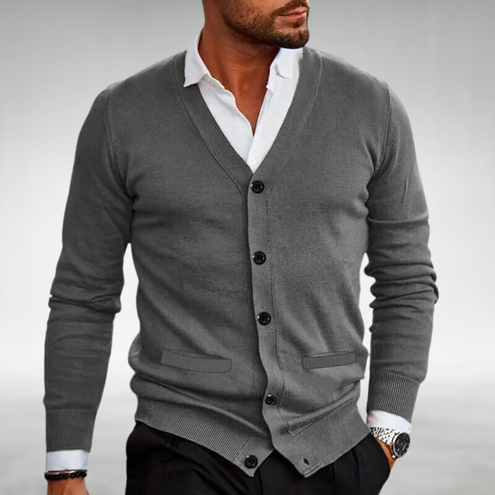 JASON | CLASSIC MEN’S CARDIGAN WITH COMFORT AND VERSATILITY