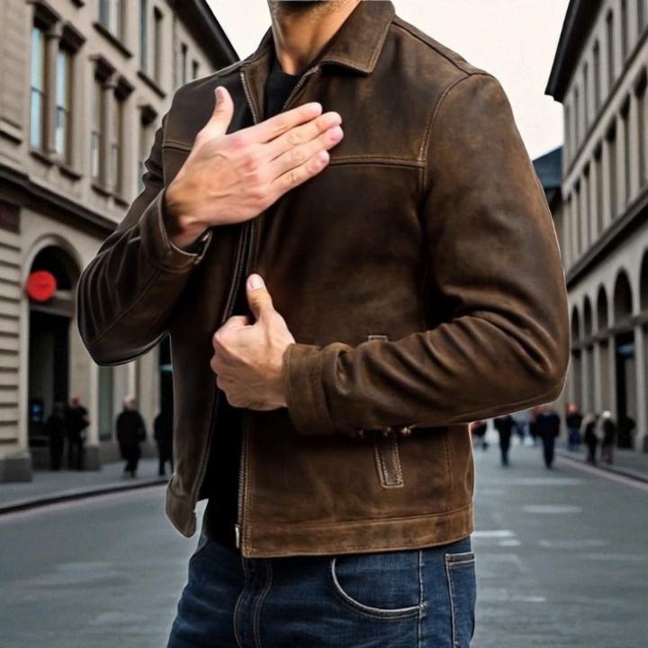 CARDIFF | ASHFORD LEATHER JACKET