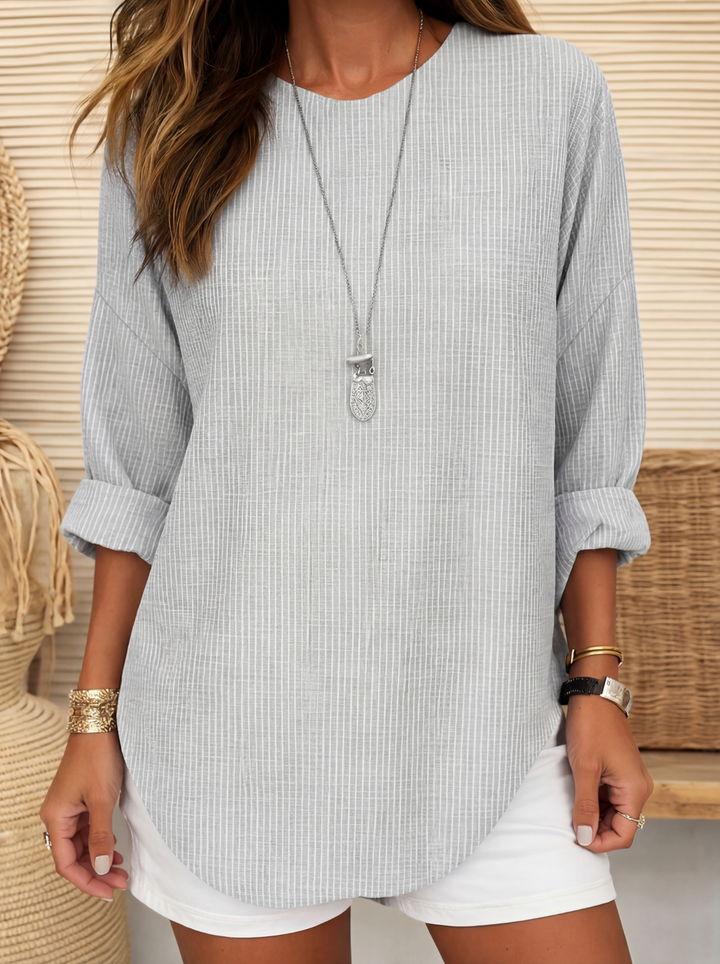 Chrystel | Classic Striped Long Sleeve Top