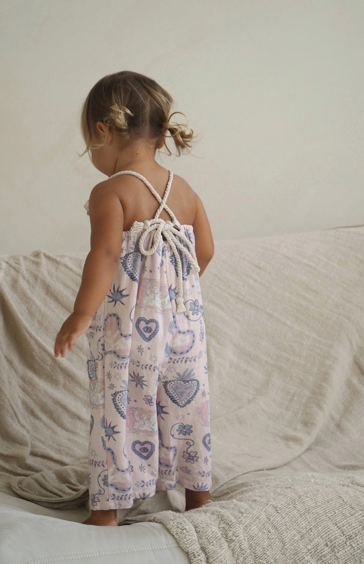 ROPE JUMPSUIT - PINK AMORETTE