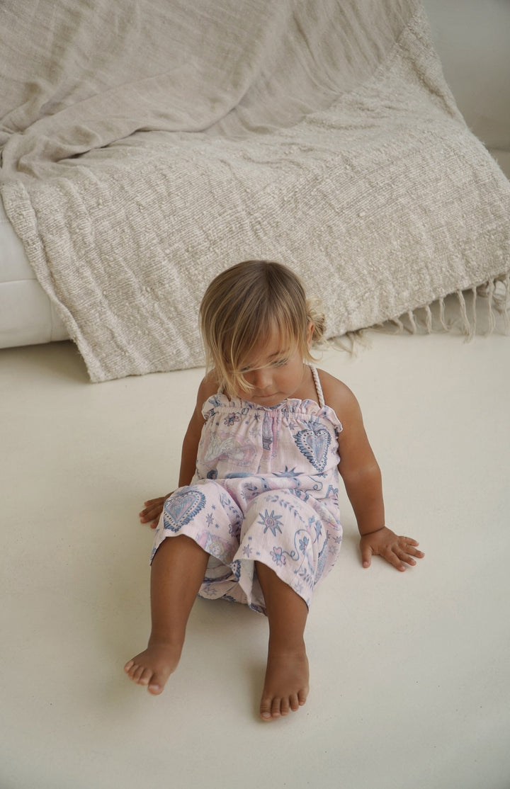 ROPE JUMPSUIT - PINK AMORETTE