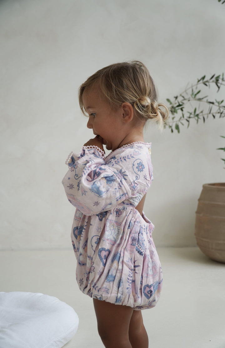LOLLY ROMPER - AMORETTE PINK