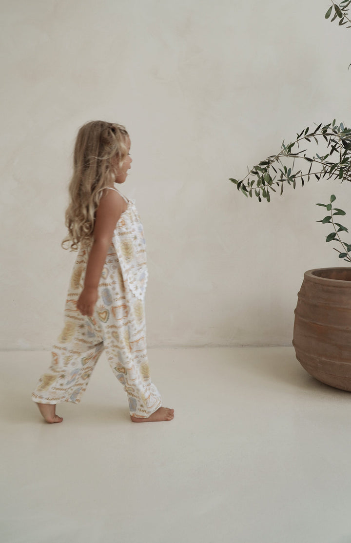 AMORETTE RIC RAC ROPE JUMPSUIT