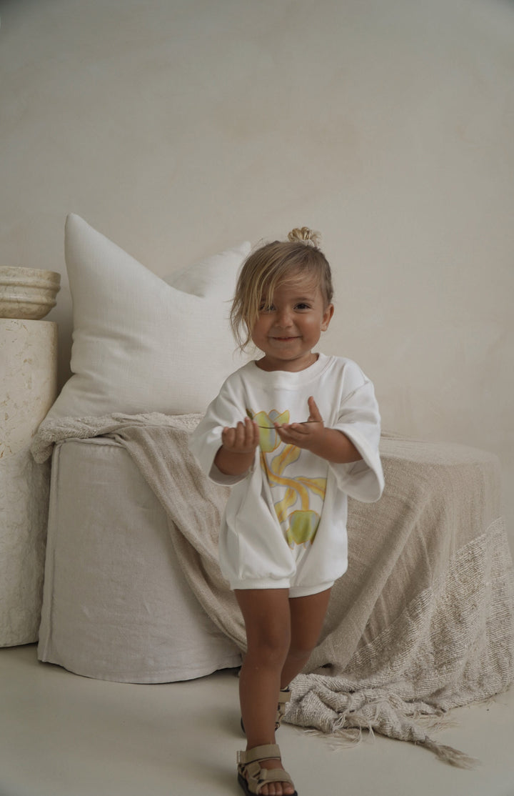 BLOOM T SHIRT ROMPER