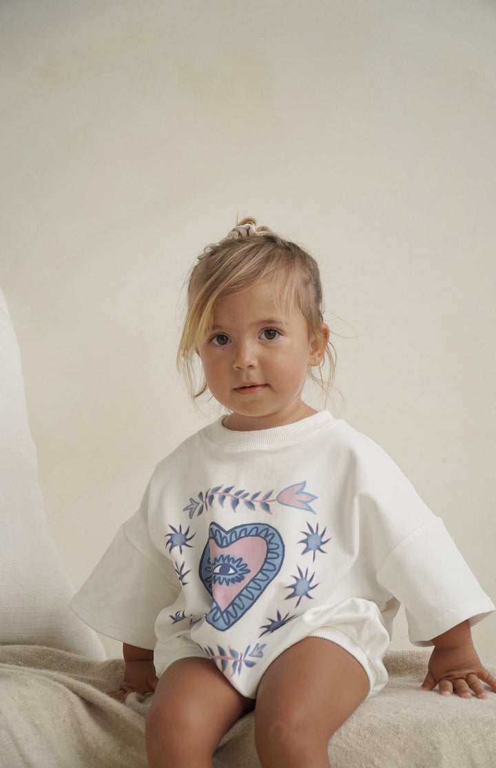 VELORA T SHIRT ROMPER