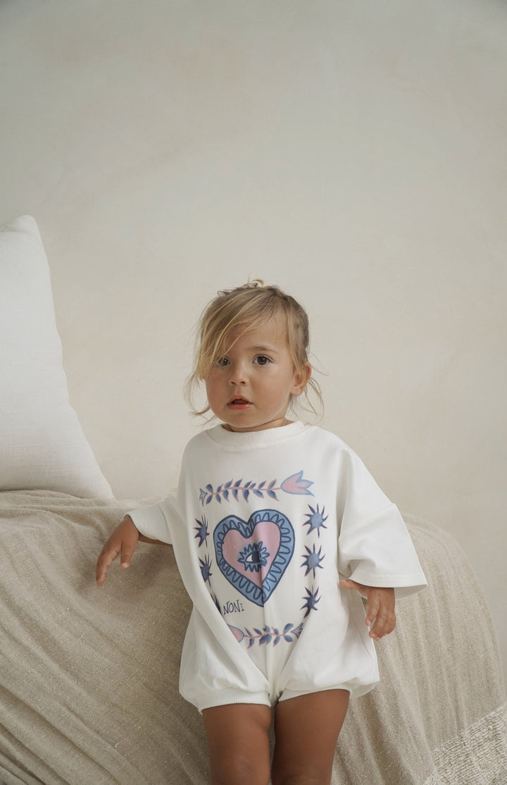VELORA T SHIRT ROMPER