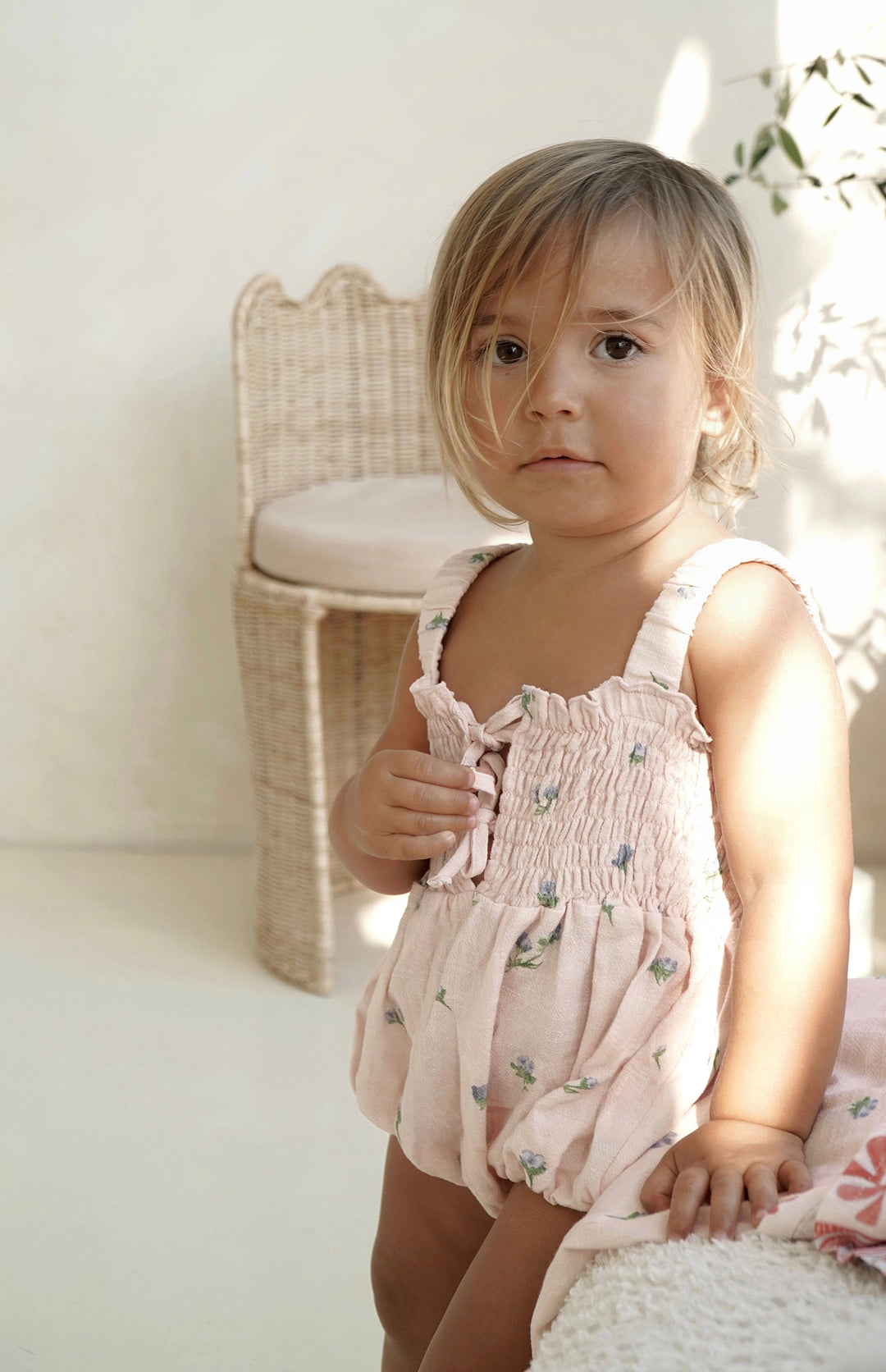 LOTTIE ROMPER - BELLE FLEUR BLUSH
