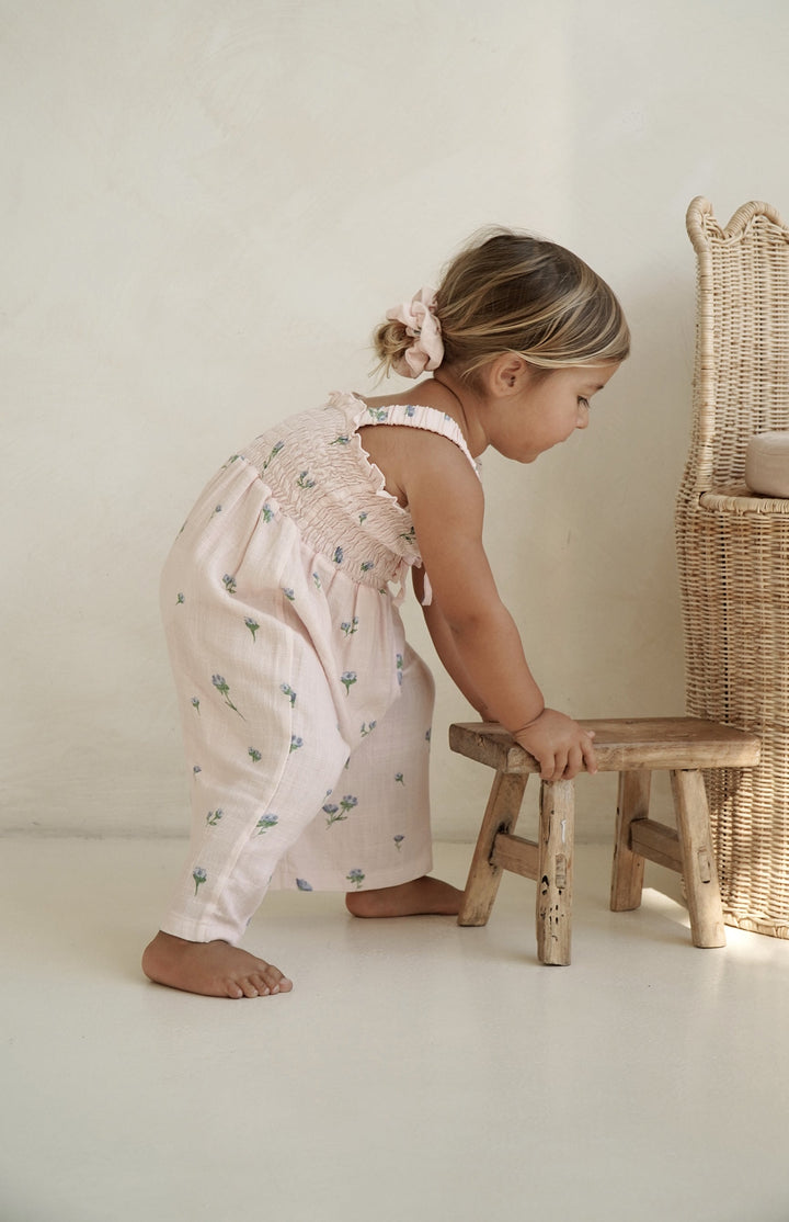 LOTTIE JUMPSUIT - BELLE FLEUR BLUSH