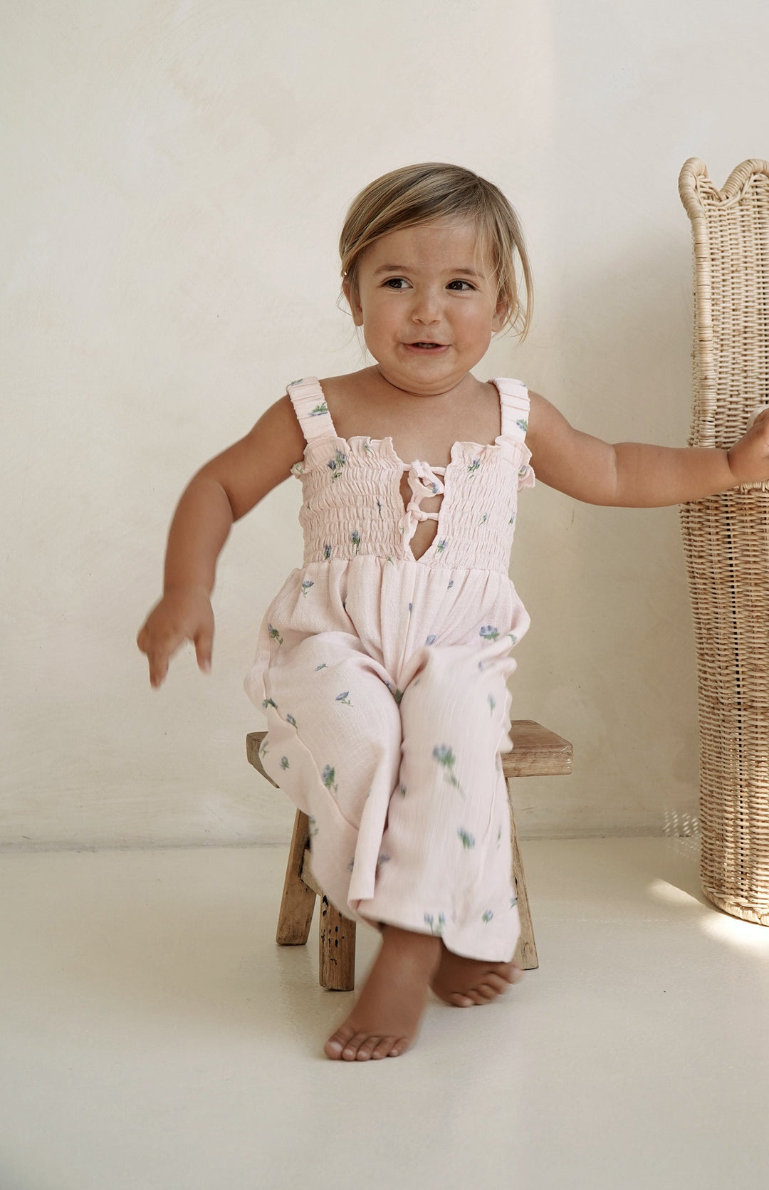LOTTIE JUMPSUIT - BELLE FLEUR BLUSH